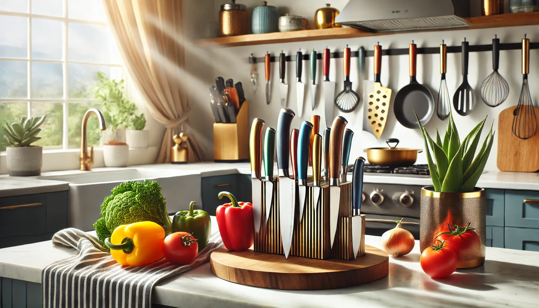 Schärfe trifft Design: Messer und Küchenaccessoires für Kochbegeisterte – Innovative Produkte, die den Alltag in der Küche erleichtern.