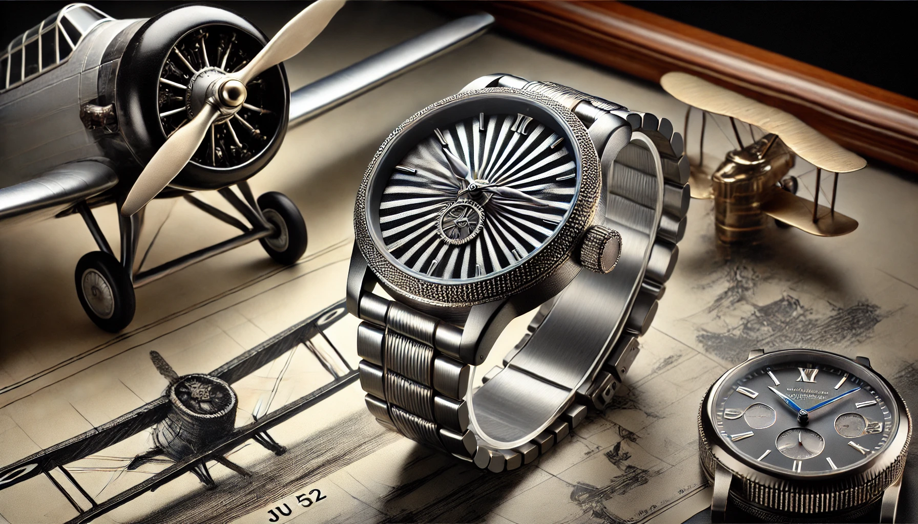 IRON ANNIE Uhren: Zeitlose Eleganz inspiriert von der Luftfahrtgeschichte – Entdecken Sie die Faszination der JU 52 in jedem Zeitmesser